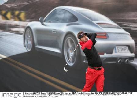 GOLF - Porsche European Open 2015 BAD GRIESBACH,GERMANY,24.SEP.15 - GOLF - European Tour, Porsche European Open, Golf Resort Bad Griesbach. Image shows Jbe Kruger (RSA). GEPAxpictures xAndreasxPranter