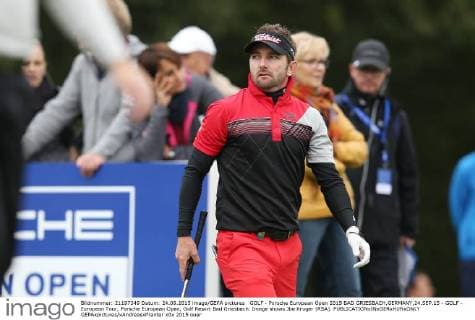 GOLF - Porsche European Open 2015 BAD GRIESBACH,GERMANY,24.SEP.15 - GOLF - European Tour, Porsche European Open, Golf Resort Bad Griesbach. Image shows Jbe Kruger (RSA). GEPAxpictures xAndreasxPranter
