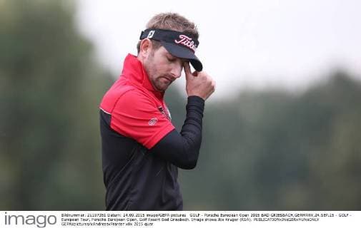 GOLF - Porsche European Open 2015 BAD GRIESBACH,GERMANY,24.SEP.15 - GOLF - European Tour, Porsche European Open, Golf Resort Bad Griesbach. Image shows Jbe Kruger (RSA). GEPAxpictures xAndreasxPranter