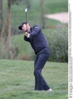 GOLF - Porsche European Open 2015 BAD GRIESBACH,GERMANY,24.SEP.15 - GOLF - European Tour, Porsche European Open, Golf Resort Bad Griesbach. Image shows Chris Wood (ENG). GEPAxpictures xAndreasxPranter