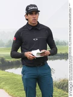 GOLF - Porsche European Open 2015 BAD GRIESBACH,GERMANY,24.SEP.15 - GOLF - European Tour, Porsche European Open, Golf Resort Bad Griesbach. Image shows Rafa Cabrera Bello (ESP). GEPAxpictures xAndreasxPranter