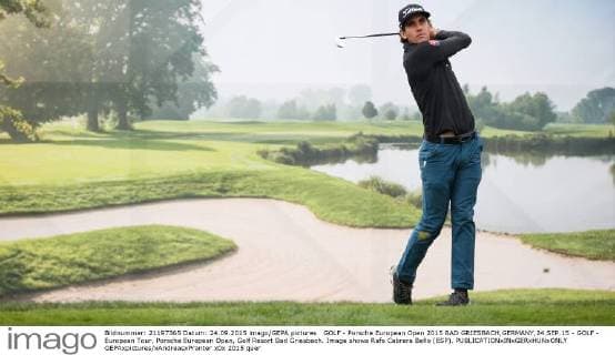 GOLF - Porsche European Open 2015 BAD GRIESBACH,GERMANY,24.SEP.15 - GOLF - European Tour, Porsche European Open, Golf Resort Bad Griesbach. Image shows Rafa Cabrera Bello (ESP). GEPAxpictures xAndreasxPranter
