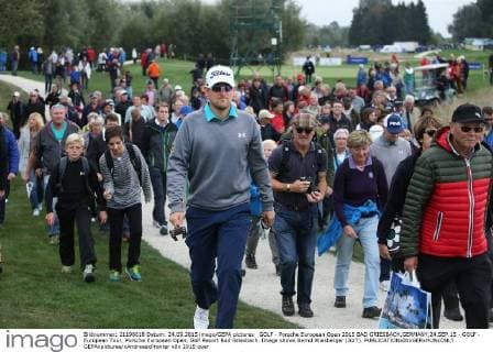 GOLF - Porsche European Open 2015 BAD GRIESBACH,GERMANY,24.SEP.15 - GOLF - European Tour, Porsche European Open, Golf Resort Bad Griesbach. Image shows Bernd Wiesberger (AUT). GEPAxpictures xAndreasxPranter