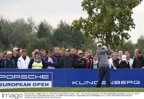 GOLF - Porsche European Open 2015 BAD GRIESBACH,GERMANY,24.SEP.15 - GOLF - European Tour, Porsche European Open, Golf Resort Bad Griesbach. Image shows Bernd Wiesberger (AUT). GEPAxpictures xAndreasxPranter