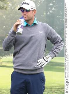 GOLF - Porsche European Open 2015 BAD GRIESBACH,GERMANY,24.SEP.15 - GOLF - European Tour, Porsche European Open, Golf Resort Bad Griesbach. Image shows Bernd Wiesberger (AUT). GEPAxpictures xAndreasxPranter