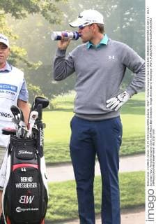 GOLF - Porsche European Open 2015 BAD GRIESBACH,GERMANY,24.SEP.15 - GOLF - European Tour, Porsche European Open, Golf Resort Bad Griesbach. Image shows Bernd Wiesberger (AUT). GEPAxpictures xAndreasxPranter