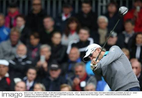 GOLF - Porsche European Open 2015 BAD GRIESBACH,GERMANY,24.SEP.15 - GOLF - European Tour, Porsche European Open, Golf Resort Bad Griesbach. Image shows Bernd Wiesberger (AUT). GEPAxpictures xAndreasxPranter