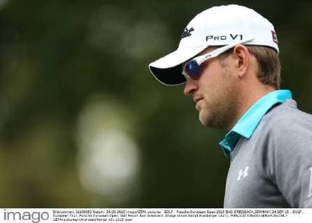 GOLF - Porsche European Open 2015 BAD GRIESBACH,GERMANY,24.SEP.15 - GOLF - European Tour, Porsche European Open, Golf Resort Bad Griesbach. Image shows Bernd Wiesberger (AUT). GEPAxpictures xAndreasxPranter