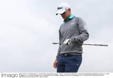 GOLF - Porsche European Open 2015 BAD GRIESBACH,GERMANY,24.SEP.15 - GOLF - European Tour, Porsche European Open, Golf Resort Bad Griesbach. Image shows Bernd Wiesberger (AUT). GEPAxpictures xAndreasxPranter
