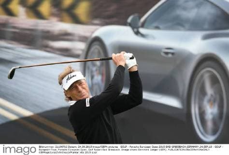 GOLF - Porsche European Open 2015 BAD GRIESBACH,GERMANY,24.SEP.15 - GOLF - European Tour, Porsche European Open, Golf Resort Bad Griesbach. Image shows Bernhard Langer (GER). GEPAxpictures xAndreasxPranter