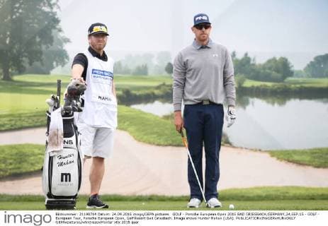 GOLF - Porsche European Open 2015 BAD GRIESBACH,GERMANY,24.SEP.15 - GOLF - European Tour, Porsche European Open, Golf Resort Bad Griesbach. Image shows Hunter Mahan (USA). GEPAxpictures xAndreasxPranter