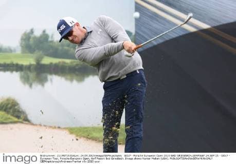 GOLF - Porsche European Open 2015 BAD GRIESBACH,GERMANY,24.SEP.15 - GOLF - European Tour, Porsche European Open, Golf Resort Bad Griesbach. Image shows Hunter Mahan (USA). GEPAxpictures xAndreasxPranter