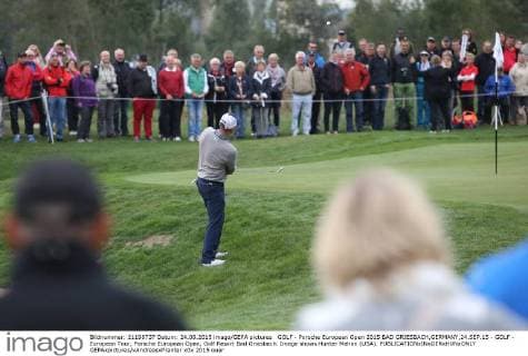 GOLF - Porsche European Open 2015 BAD GRIESBACH,GERMANY,24.SEP.15 - GOLF - European Tour, Porsche European Open, Golf Resort Bad Griesbach. Image shows Hunter Mahan (USA). GEPAxpictures xAndreasxPranter