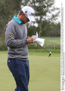 GOLF - Porsche European Open 2015 BAD GRIESBACH,GERMANY,24.SEP.15 - GOLF - European Tour, Porsche European Open, Golf Resort Bad Griesbach. Image shows Bernd Wiesberger (AUT). GEPAxpictures xAndreasxPranter