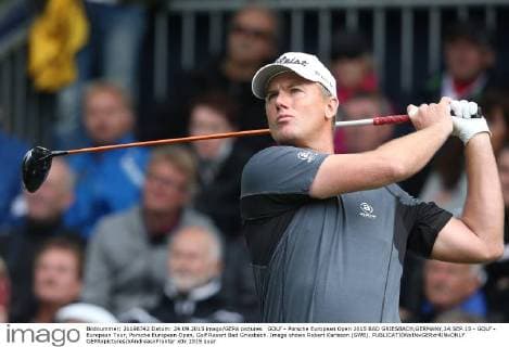 GOLF - Porsche European Open 2015 BAD GRIESBACH,GERMANY,24.SEP.15 - GOLF - European Tour, Porsche European Open, Golf Resort Bad Griesbach. Image shows Robert Karlsson (SWE). GEPAxpictures xAndreasxPranter