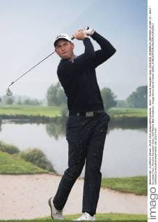 GOLF - Porsche European Open 2015 BAD GRIESBACH,GERMANY,24.SEP.15 - GOLF - European Tour, Porsche European Open, Golf Resort Bad Griesbach. Image shows David Howell (ENG). GEPAxpictures xAndreasxPranter