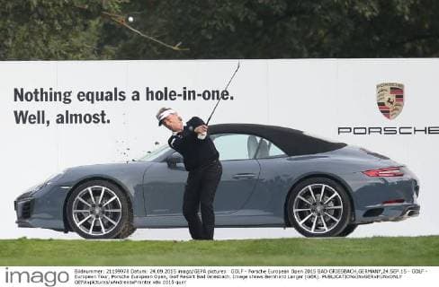 GOLF - Porsche European Open 2015 BAD GRIESBACH,GERMANY,24.SEP.15 - GOLF - European Tour, Porsche European Open, Golf Resort Bad Griesbach. Image shows Bernhard Langer (GER). GEPAxpictures xAndreasxPranter