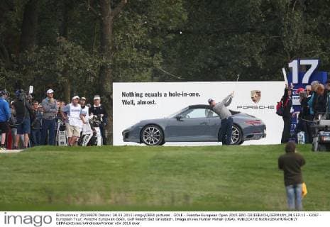 GOLF - Porsche European Open 2015 BAD GRIESBACH,GERMANY,24.SEP.15 - GOLF - European Tour, Porsche European Open, Golf Resort Bad Griesbach. Image shows Hunter Mahan (USA). GEPAxpictures xAndreasxPranter