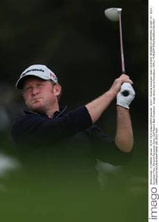 GOLF - Porsche European Open 2015 BAD GRIESBACH,GERMANY,24.SEP.15 - GOLF - European Tour, Porsche European Open, Golf Resort Bad Griesbach. Image shows Jamie Donaldson (WAL). GEPAxpictures xAndreasxPranter