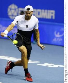tennis. St. Petersburg Open 2015. Sibur Arena. Tomas BERDYCH (CZE)-Simone BOLELLI (ITA) .