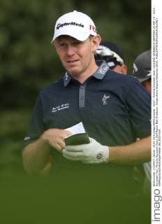 GOLF - Porsche European Open 2015 BAD GRIESBACH,GERMANY,24.SEP.15 - GOLF - European Tour, Porsche European Open, Golf Resort Bad Griesbach. Image shows StephenGallacher (SCO). GEPAxpictures xAndreasxPranter