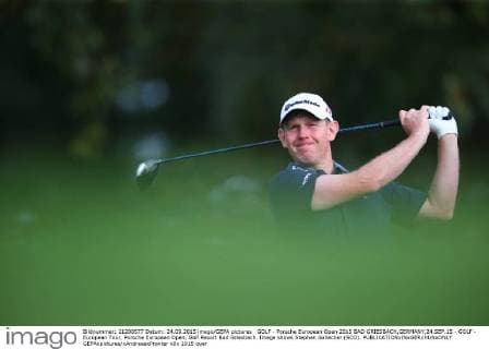 GOLF - Porsche European Open 2015 BAD GRIESBACH,GERMANY,24.SEP.15 - GOLF - European Tour, Porsche European Open, Golf Resort Bad Griesbach. Image shows Stephen Gallacher (SCO). GEPAxpictures xAndreasxPranter
