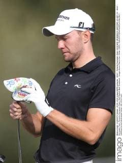 GOLF - Porsche European Open 2015 BAD GRIESBACH,GERMANY,24.SEP.15 - GOLF - European Tour, Porsche European Open, Golf Resort Bad Griesbach. Image shows Maximilian Kiefer (GER). GEPAxpictures xAndreasxPranter