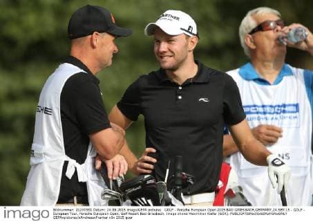 GOLF - Porsche European Open 2015 BAD GRIESBACH,GERMANY,24.SEP.15 - GOLF - European Tour, Porsche European Open, Golf Resort Bad Griesbach. Image shows Maximilian Kiefer (GER). GEPAxpictures xAndreasxPranter
