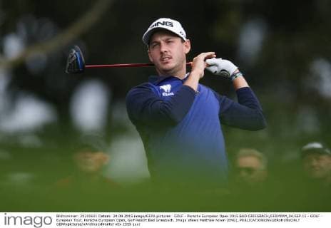 GOLF - Porsche European Open 2015 BAD GRIESBACH,GERMANY,24.SEP.15 - GOLF - European Tour, Porsche European Open, Golf Resort Bad Griesbach. Image shows Matthew Nixon (ENG). GEPAxpictures xAndreasxPranter