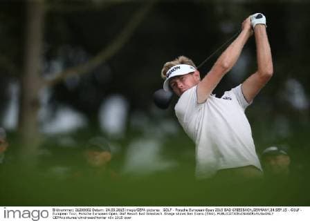 GOLF - Porsche European Open 2015 BAD GRIESBACH,GERMANY,24.SEP.15 - GOLF - European Tour, Porsche European Open, Golf Resort Bad Griesbach. Image shows Ben Evans (ENG). GEPAxpictures xAndreasxPranter