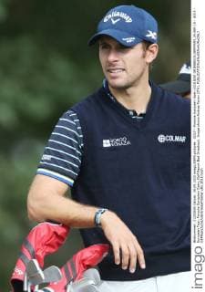 GOLF - Porsche European Open 2015 BAD GRIESBACH,GERMANY,24.SEP.15 - GOLF - European Tour, Porsche European Open, Golf Resort Bad Griesbach. Image shows Andrea Pavan (ITA). GEPAxpictures xAndreasxPranter