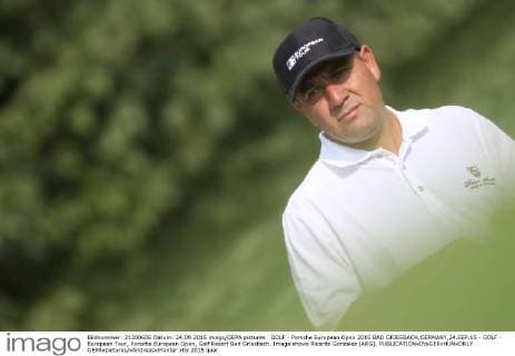 GOLF - Porsche European Open 2015 BAD GRIESBACH,GERMANY,24.SEP.15 - GOLF - European Tour, Porsche European Open, Golf Resort Bad Griesbach. Image shows Ricardo Gonzalez (ARG). GEPAxpictures xAndreasxPranter