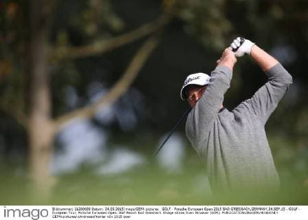 GOLF - Porsche European Open 2015 BAD GRIESBACH,GERMANY,24.SEP.15 - GOLF - European Tour, Porsche European Open, Golf Resort Bad Griesbach. Image shows Sven Struever (GER). GEPAxpictures xAndreasxPranter