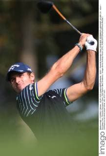GOLF - Porsche European Open 2015 BAD GRIESBACH,GERMANY,24.SEP.15 - GOLF - European Tour, Porsche European Open, Golf Resort Bad Griesbach. Image shows Andrea Pavan (ITA). GEPAxpictures xAndreasxPranter