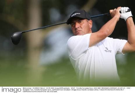 GOLF - Porsche European Open 2015 BAD GRIESBACH,GERMANY,24.SEP.15 - GOLF - European Tour, Porsche European Open, Golf Resort Bad Griesbach. Image shows Ricardo Gonzalez (ARG). GEPAxpictures xAndreasxPranter