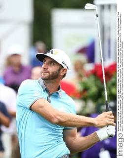 Sept. 24, 2015 - Atlanta, Georgia, United States - Dustin Johnson tees off the 18th hole during the first round of the TOUR Championship by Coca-Cola at East Lake Golf Club. PGA Golf Herren 2015 - TOUR Championship - Round 1 - ZUMAw109