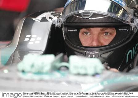 Motorsports: FIA Formula One World Championship WM Weltmeisterschaft 2015, Grand Prix of Japan, 6 Nico Rosberg (GER, Mercedes AMG Petronas Formula One Team), xHOCHxZWEIx