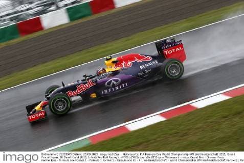 Motorsports: FIA Formula One World Championship WM Weltmeisterschaft 2015, Grand Prix of Japan, 26 Daniil Kvyat (RUS, Infiniti Red Bull Racing), xHOCHxZWEIx