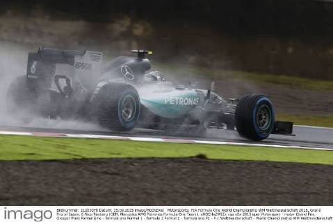 Motorsports: FIA Formula One World Championship WM Weltmeisterschaft 2015, Grand Prix of Japan, 6 Nico Rosberg (GER, Mercedes AMG Petronas Formula One Team), xHOCHxZWEIx