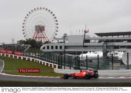 Japanese Grand Prix, Suzuka 24 - 27 September 2015 25.09.2015 - Free Practice 1, Sebastian Vettel (GER) Scuderia Ferrari SF15-T 