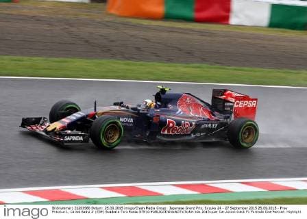 Japanese Grand Prix, Suzuka 24 - 27 September 2015 25.09.2015 - Free Practice 1, Carlos Sainz Jr (ESP) Scuderia Toro Rosso STR10 