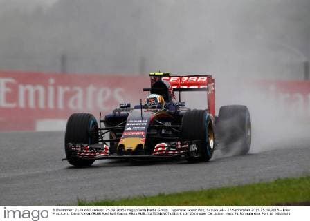 Japanese Grand Prix, Suzuka 24 - 27 September 2015 25.09.2015 - Free Practice 1, Daniil Kvyat (RUS) Red Bull Racing RB11 