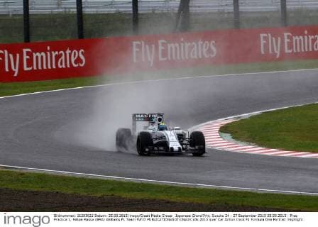 Japanese Grand Prix, Suzuka 24 - 27 September 2015 25.09.2015 - Free Practice 1, Felipe Massa (BRA) Williams F1 Team FW37 