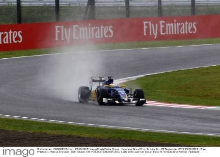 Japanese Grand Prix, Suzuka 24 - 27 September 2015 25.09.2015 - Free Practice 1, Marcus Ericsson (SUE) Sauber C34 