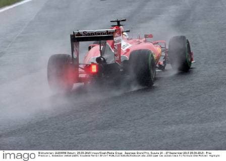 Japanese Grand Prix, Suzuka 24 - 27 September 2015 25.09.2015 - Free Practice 1, Sebastian Vettel (GER) Scuderia Ferrari SF15-T 