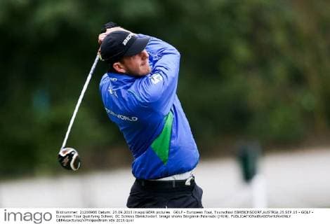 GOLF - European Tour, Tourschool EBREICHSDORF,AUSTRIA,25.SEP.15 - GOLF - European Tour Qualifying School, GC Schloss Ebreichsdorf. Image shows Benjamin Palanszki (HUN). GEPAxpictures xPhilippxBrem
