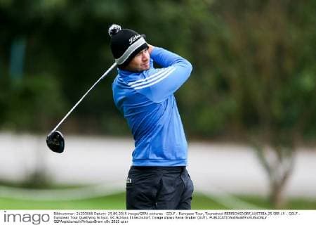 GOLF - European Tour, Tourschool EBREICHSDORF,AUSTRIA,25.SEP.15 - GOLF - European Tour Qualifying School, GC Schloss Ebreichsdorf. Image shows Rene Gruber (AUT). GEPAxpictures xPhilippxBrem