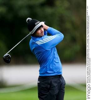 GOLF - European Tour, Tourschool EBREICHSDORF,AUSTRIA,25.SEP.15 - GOLF - European Tour Qualifying School, GC Schloss Ebreichsdorf. Image shows Rene Gruber (AUT). GEPAxpictures xPhilippxBrem