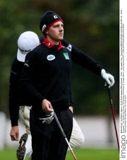 GOLF - European Tour, Tourschool EBREICHSDORF,AUSTRIA,25.SEP.15 - GOLF - European Tour Qualifying School, GC Schloss Ebreichsdorf. Image shows Lukas Nemecz (AUT). GEPAxpictures xPhilippxBrem