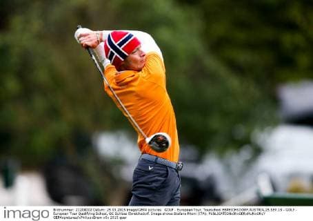 GOLF - European Tour, Tourschool EBREICHSDORF,AUSTRIA,25.SEP.15 - GOLF - European Tour Qualifying School, GC Schloss Ebreichsdorf. Image shows Stefano Pitoni (ITA). GEPAxpictures xPhilippxBrem